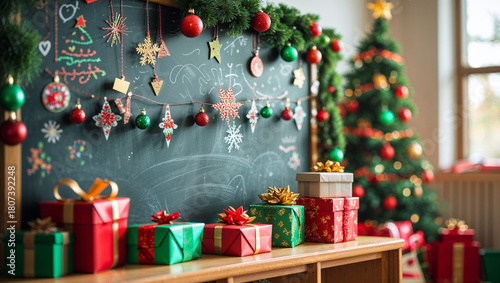 Christmas Classroom Board