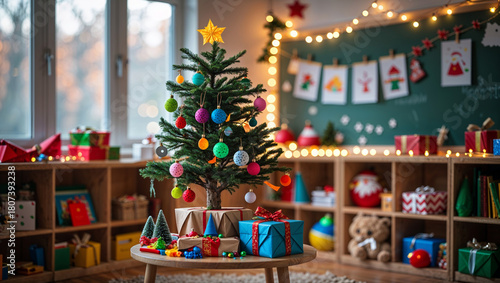 Festive Classroom Tree