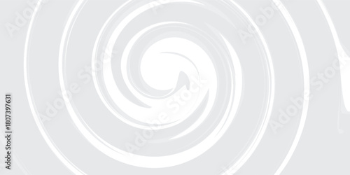 Abstract close-up of white water ripples, gray concentric circles radiating out from a central point, creating a stunning circular pattern. modern eps 10.