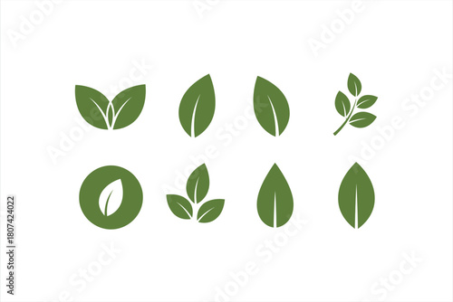 Green Leaves Set