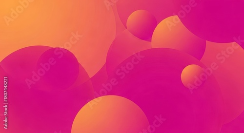 Vibrant gradient flowing forms with smooth organic shapes in warm color palette