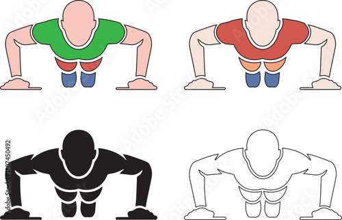 pose up position icon