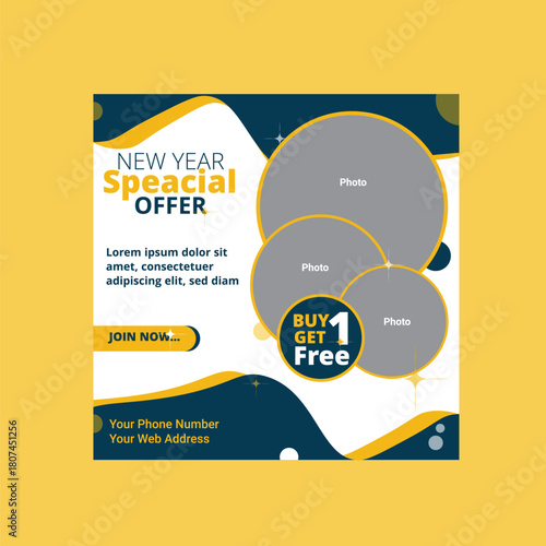 Social media post design