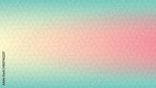 Geometric Pattern Background with Pastel Gradient Keywords: geometric, pattern, background