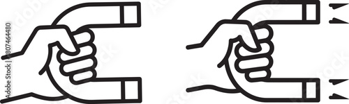 Two hands holding phone receivers silhouette