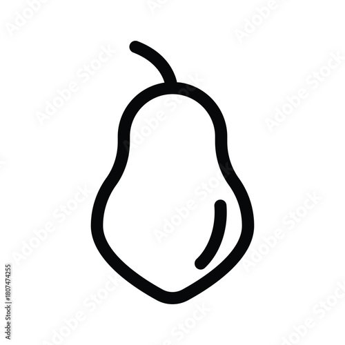 Papaya fruit icon