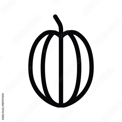 Carambola fruit icon