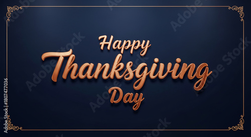 Fototapeta Naklejka Na Ścianę i Meble -  Calligraphic bronze text 