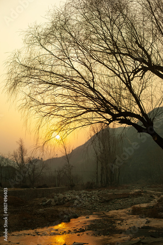 sunrising in china