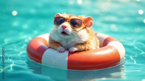 A Peaceful Drift Across Crystal-Blue Waters