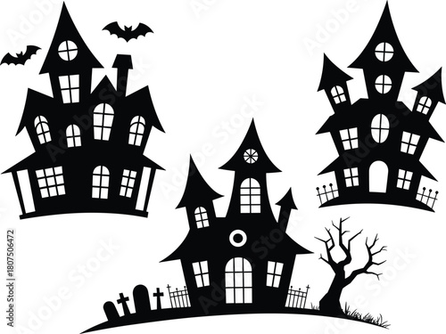 Wallpaper Mural Painting silhouettes, home renovation, ladder workers, manual labor, wall painting, black and white, teamwork, improvement, DIY, construction scene Torontodigital.ca