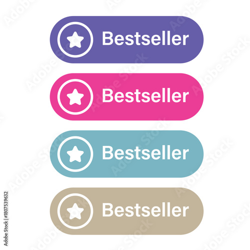 Bestseller rating bar button web