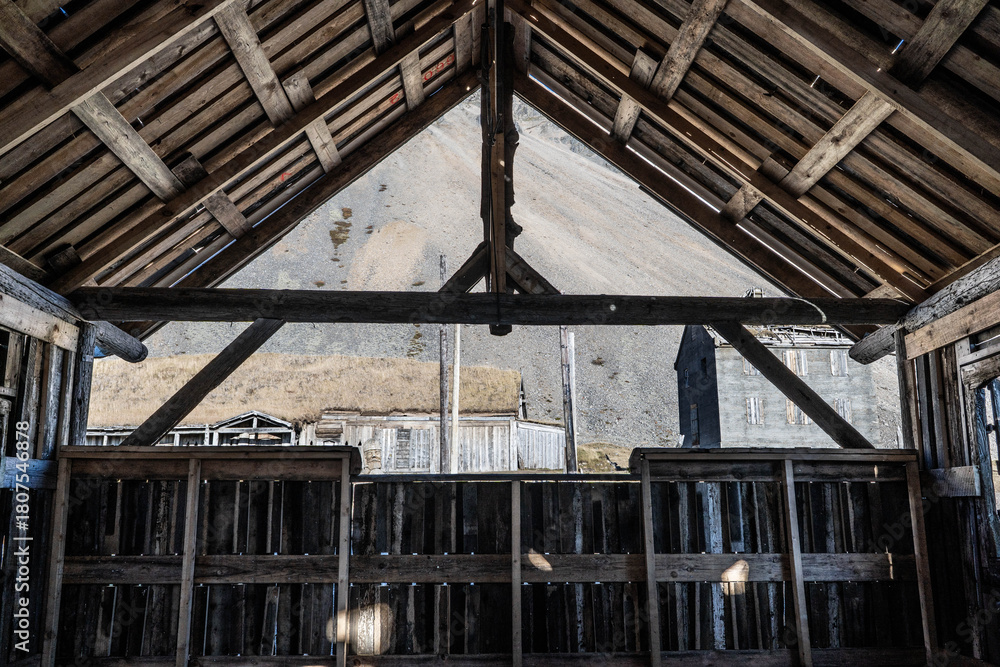 Fototapeta premium Vestrahorn and the black dunes near the Viking Village