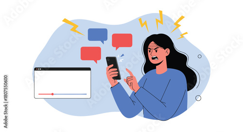 Scared and terrified young woman is trapped behind the bars of a dark and lonely prison cell.