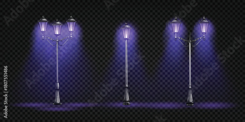 glowing neon light bulbs