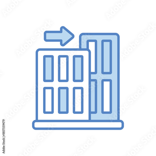 Mergers vector icon