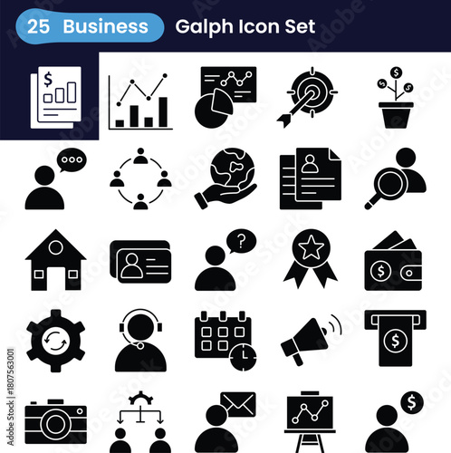 Growing bar icon set. Business graphs and charts icons. Statistics and analytics vector icon. Statistic and data, charts diagrams, money, down or up arrow. Vector illustration