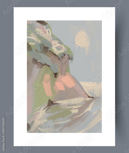 Relaxing maritime motif featuring calming shades for decorating spaces