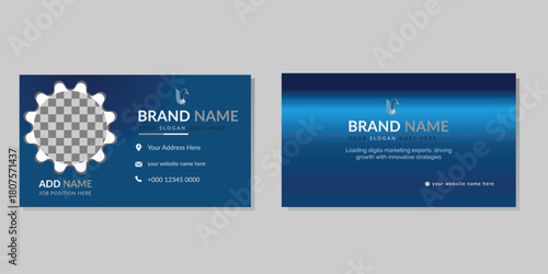 Minimalist Corporate Business Card Design