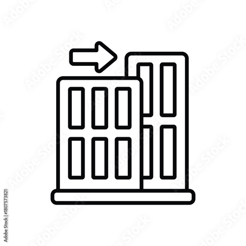 Mergers vector icon