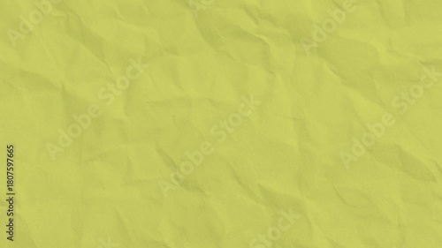 Animated  clean empty crumpled paper background, realistic folded note sheet texture stop motion, blank crushed page effect, back to school study backdrop animation, old business idea design