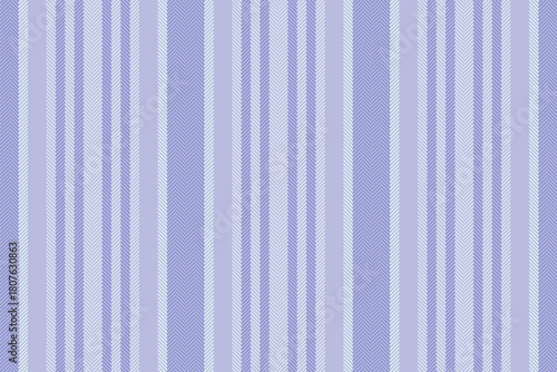 Slowing pattern seamless fabric, endless stripe texture textile. Giesta vector background lines vertical in light and blue colors.
