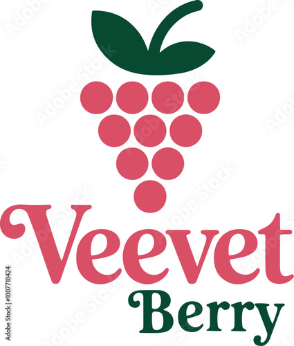 Veevet Berry Logo Vector
