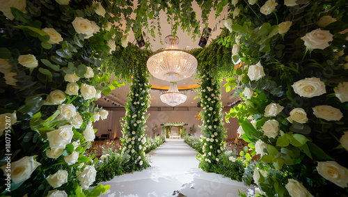 Fototapeta Naklejka Na Ścianę i Meble -  lantern in the wedding hall