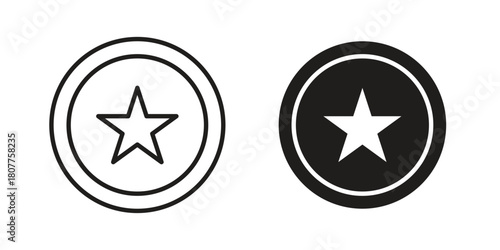 Earn point icon on white background. Stock vector icon