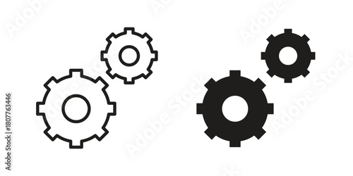 Function icon on white background. Stock vector icon