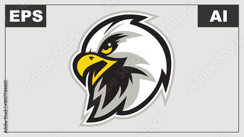 Definitive Eagle Logo Vector