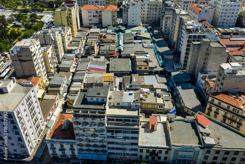 Fototapeta Naklejka Na Ścianę i Meble -  Kapani Market from Above. Urban Pulse and Tradition