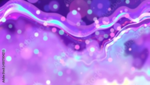 Abstract 80s-Style Rainbow Background