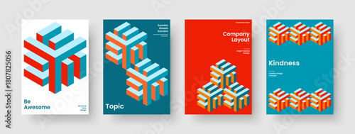 Isolated Banner Template. Geometric Flyer Design. Modern Brochure Layout. Business Presentation. Background. Poster. Report. Book Cover. Catalog. Advertising. Pamphlet. Magazine. Notebook