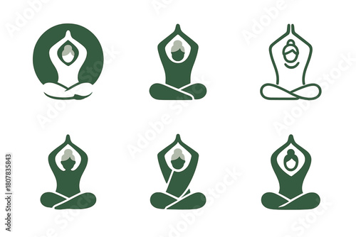 Healthy Aging Logos. Healthy aging. Icon set. Set Logo of healthy aging: clock and heart. harmonious logo variations of the same emblematic concept, each with