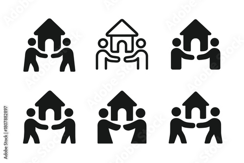 Sustainable Travel Icons. Sustainable travel. Solid icon set of Sustainable travel: bicycle, reusable bottle, backpack, globe, tree, leaf, solar panel, tent,