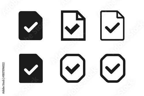 Crisp Paper Icons. Crisp Paper. Icon set. Set Logo of Crisp Paper: Origami paper. harmonious logo variations of the same emblematic concept, each