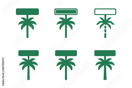 Hollywood Boulevard Logos. Hollywood Boulevard. Icon set. Set Logo of Hollywood Boulevard: clapboard merged with boulevard map grid. harmonious logo variations