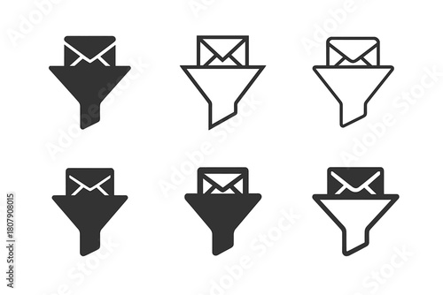 Startup Marketing Logos. Marketing strategies for startups and small businesses. Icon set. Set Logo of marketing strategies for startups and small businesses: