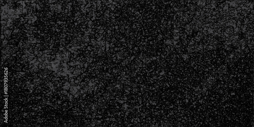 Dark black grunge textured concrete background. Panorama dark grey black slate background or texture. black concrete texture. Stone wall background.