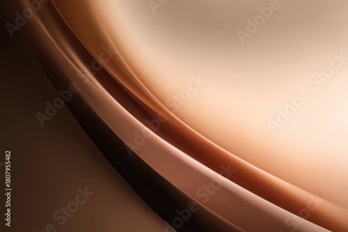 Soft Warm Brown Gradient with Cozy Autumn Minimal Abstract Background