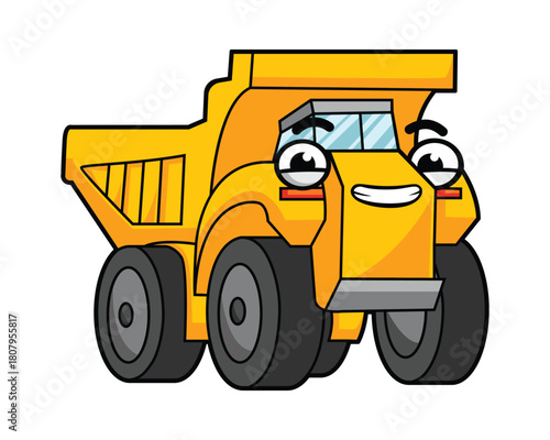 2_Yellow Dump Truck