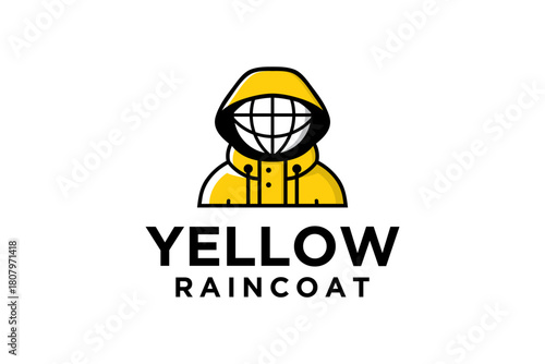 yellow raincoat logo for website