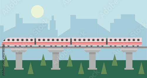 Design landscape bullet train unique 