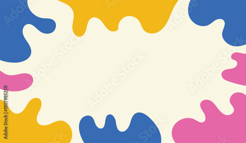 Design background bubble blob abstract