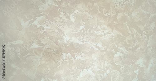 White wall texture with beautiful decorative plaster