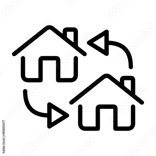House exchange icon