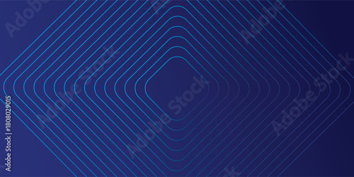 A curved line pattern in the shape of a rhombus whose lines create a futuristic and dynamic visual effect simple
