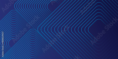 A curved line pattern in the shape of a rhombus whose lines create a futuristic and dynamic visual effect