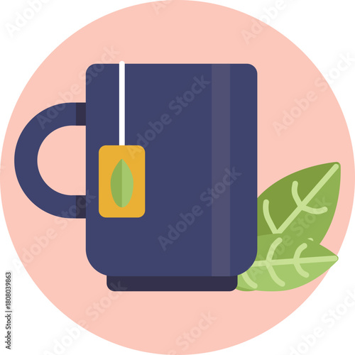 ea Time Symbol – Represents a warm cup of matcha, perfect for meals or tea breaks.